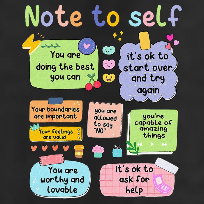 Mental Health Awareness Note To Self Positive Matters Adult Drive Performance Visor