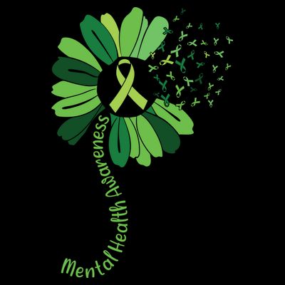 Mental Health Awareness Sunflower T-Shirt