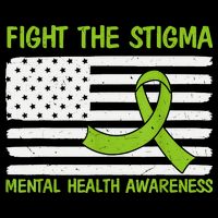 Mental Health Awareness Fight The Stigma Mental Health 16 in Basic Backpack