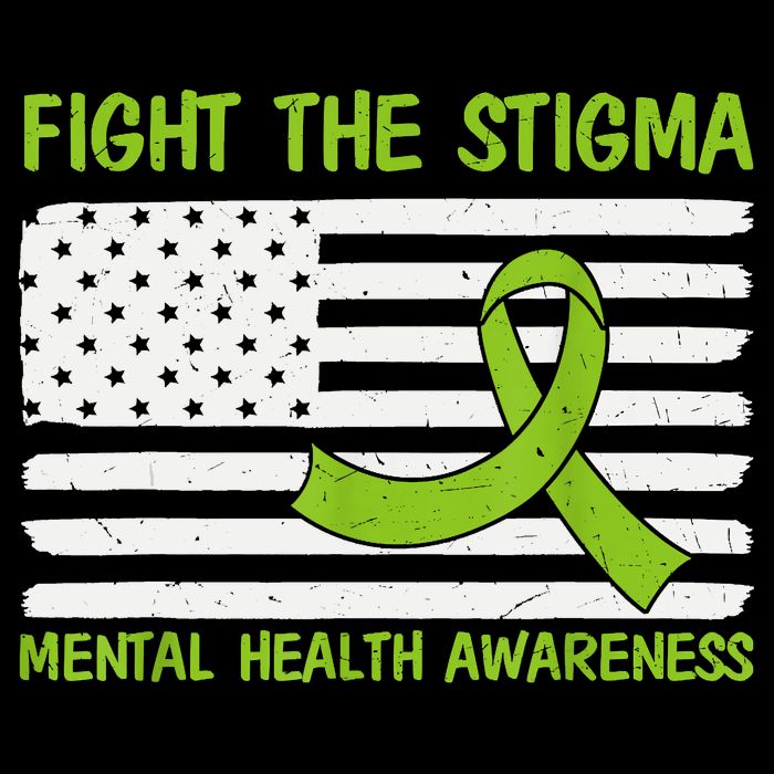 Mental Health Awareness Fight The Stigma Mental Health 16 in Basic Backpack