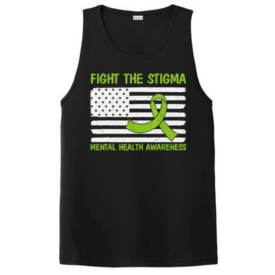 Mental Health Awareness Fight The Stigma Mental Health PosiCharge Competitor Tank