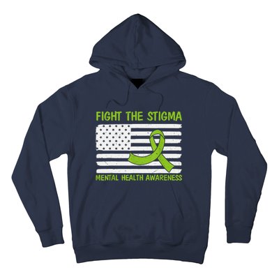 Mental Health Awareness Fight The Stigma Mental Health Hoodie