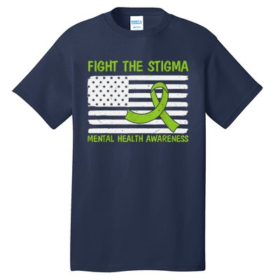 Mental Health Awareness Fight The Stigma Mental Health Tall T-Shirt