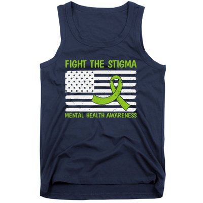 Mental Health Awareness Fight The Stigma Mental Health Tank Top