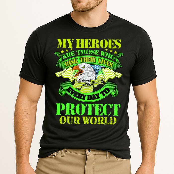 My Heroes Are Those Who Veteran Performance Shirt