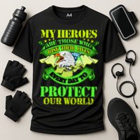 My Heroes Are Those Who Veteran Performance Shirt