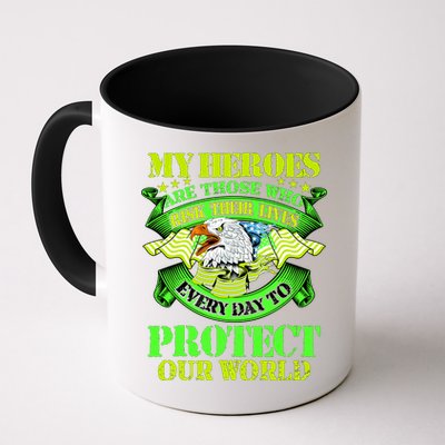 My Heroes Are Those Who Veteran Mug