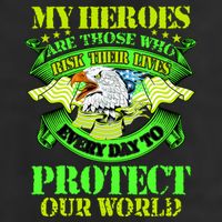 My Heroes Are Those Who Veteran Beanie