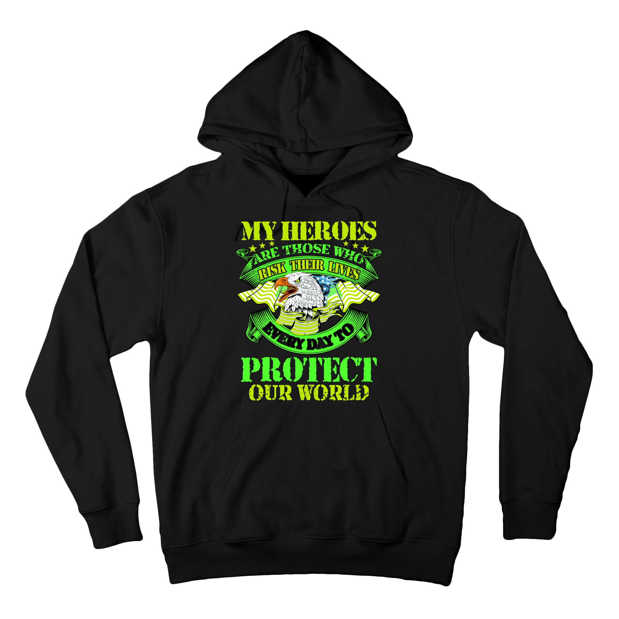 My Heroes Are Those Who Veteran Tall Hoodie