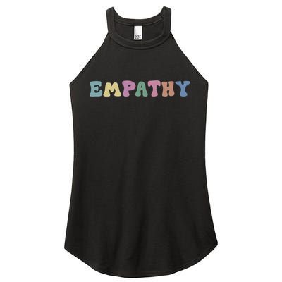 Mental Health Awareness Kindness Empathy Gift Women's Perfect Tri Rocker Tank