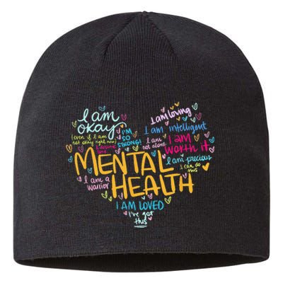 Mental Health Awareness Gifts Depression Sustainable Beanie