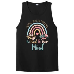 Mental Health Awareness Month Be Kind To Your Mind Positive Gift PosiCharge Competitor Tank