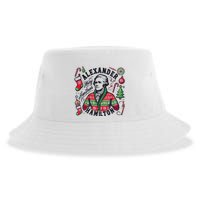 Merry Hamistmas Alexander Hamilton Ugly Christmas Sweater Merry Xmas Funny Sustainable Bucket Hat