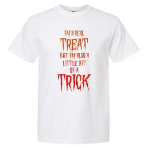 Mischievous Halloween A Real Treat But Also A Trick Garment-Dyed Heavyweight T-Shirt