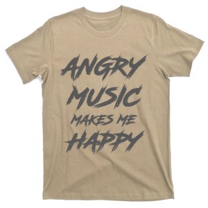 Metal Head Angry Music Funny Heavy Metal Fan Metalhead T-Shirt