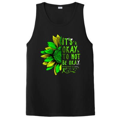 Mental Health Awareness Sunflower Its Okay To Not Be Okay PosiCharge Competitor Tank