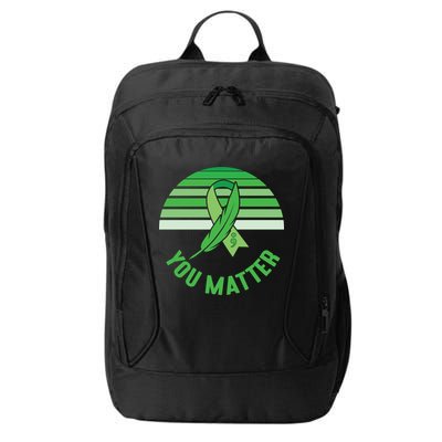 Mental Health Awareness You Matter Awareness Mental Health City Backpack