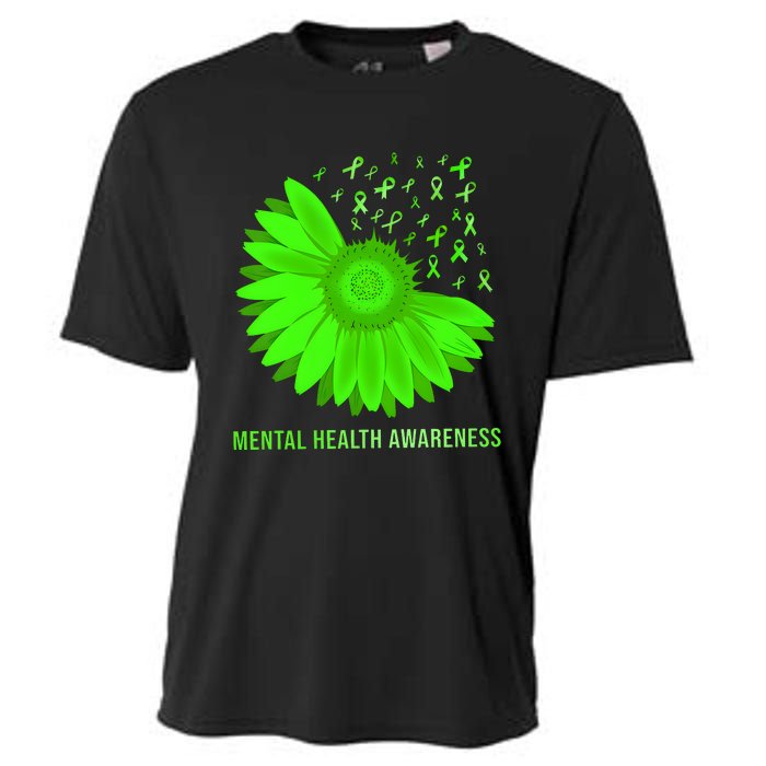 Mental Health Awareness In May We Wear Green Cooling Performance Crew T-Shirt