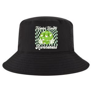 Mental Health Awareness Smile Face Groovy Cool Comfort Performance Bucket Hat