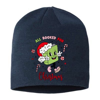 My Holidays Are All Booked Christmas Character Book Lovers Sustainable Beanie