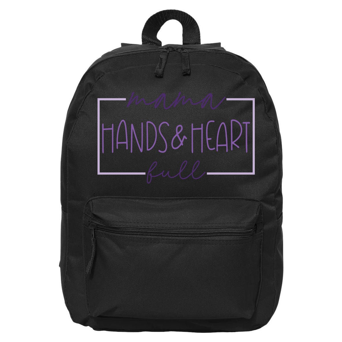 Mama Hand And Heart Full Gift For Mother's Day 16 in Basic Backpack