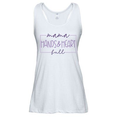 Mama Hand And Heart Full Gift For Mother's Day Ladies Essential Flowy Tank