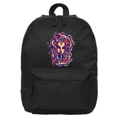 Medusa Hentain Adult Humor Costume Cool Easy Halloween Gift 16 in Basic Backpack