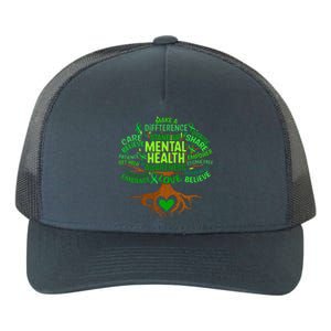 Mental Health Awareness Tree Yupoong Adult 5-Panel Trucker Hat