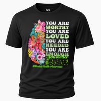 Mental Health Awareness , Positive, Motivational Quote Cooling Performance Crew T-Shirt