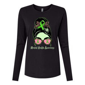 Mental Health Awareness Womens Cotton Relaxed Long Sleeve T-Shirt