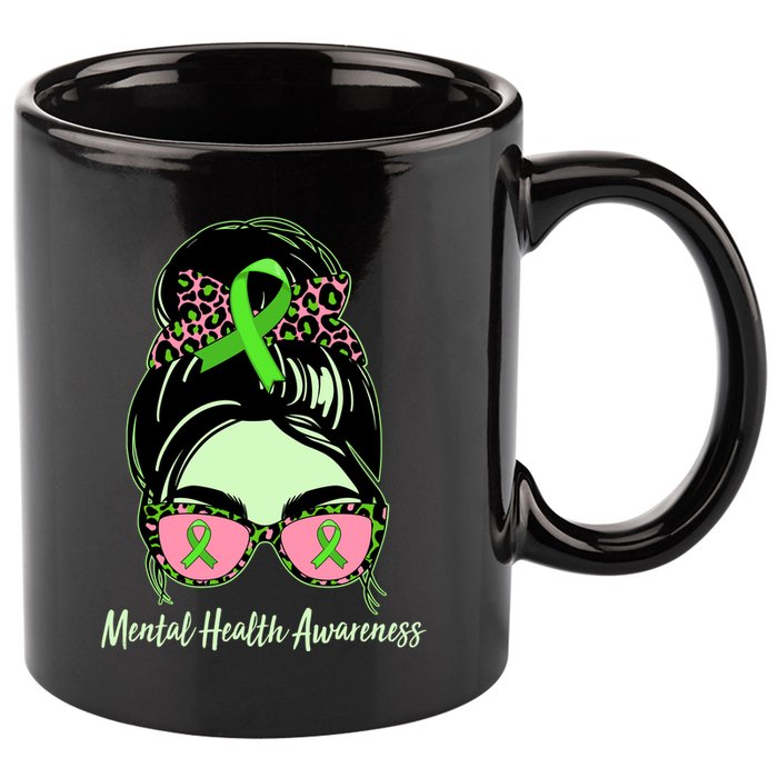 Mental Health Awareness 11oz C Handle Ceramic Mug