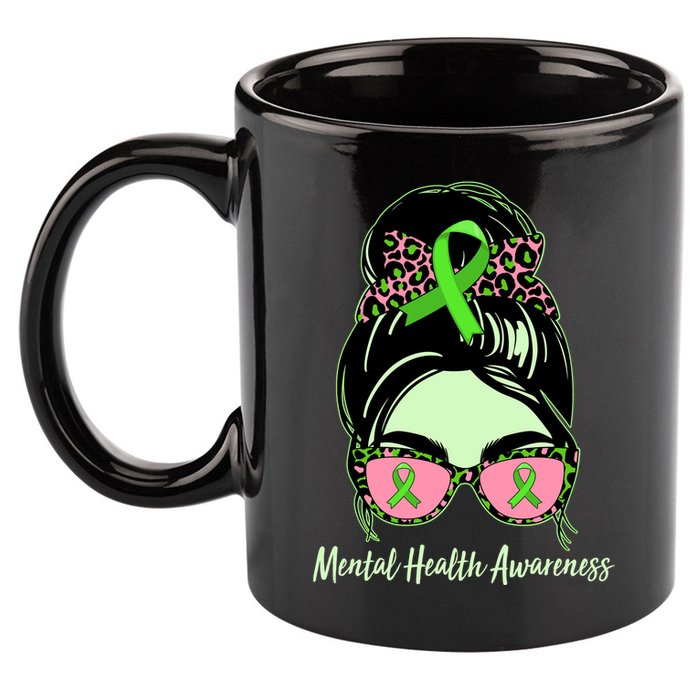 Mental Health Awareness 11oz C Handle Ceramic Mug