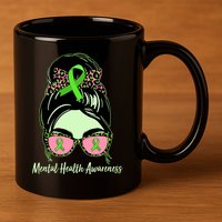 Mental Health Awareness 11oz C Handle Ceramic Mug