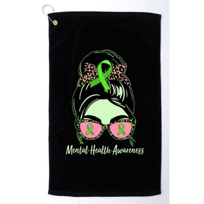 Mental Health Awareness Platinum Collection Golf Towel