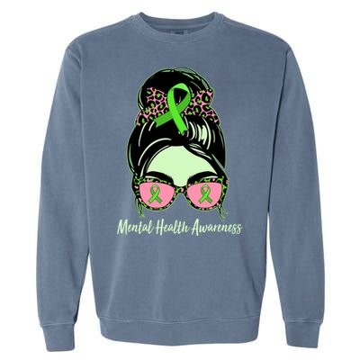 Mental Health Awareness Garment-Dyed Sweatshirt