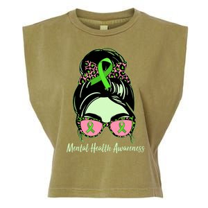 Mental Health Awareness Garment-Dyed Women's Muscle Tee