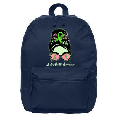 Mental Health Awareness 16 in Basic Backpack