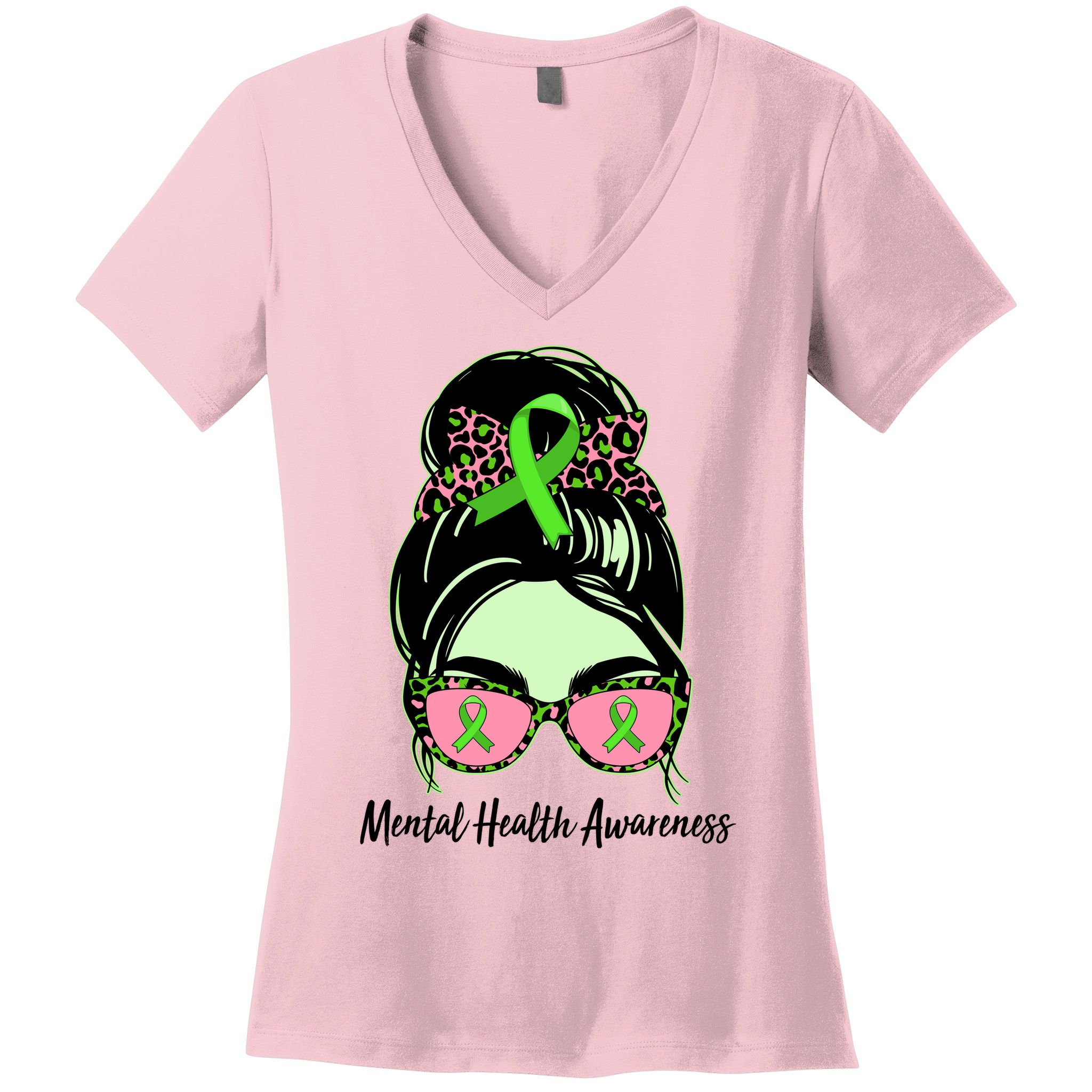 Mental Health Awareness Women's V-Neck T-Shirt