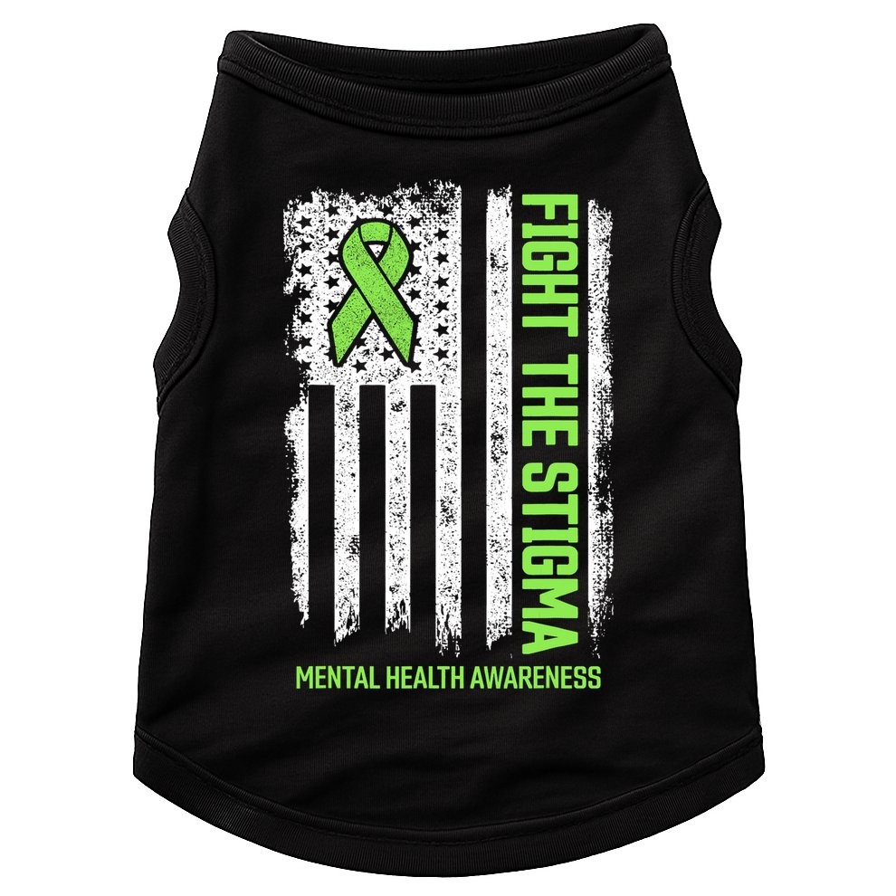 Mental Health Awareness Fight The Stigma Mental Health Doggie Tank