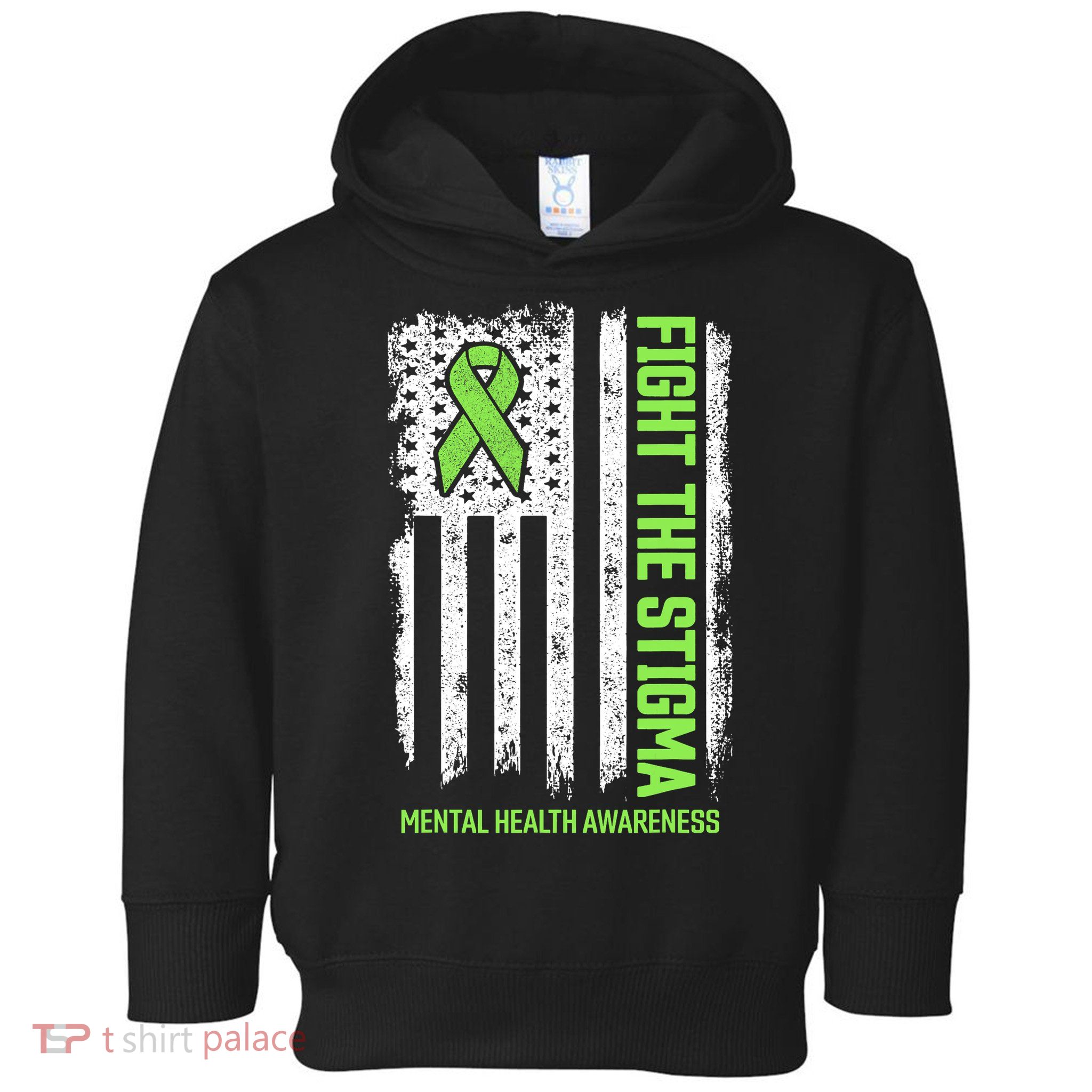 Mental Health Awareness Fight The Stigma Mental Health Toddler Hoodie