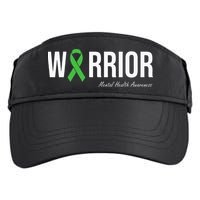 Mental Health Awareness Green Ribbon Adult Drive Performance Visor