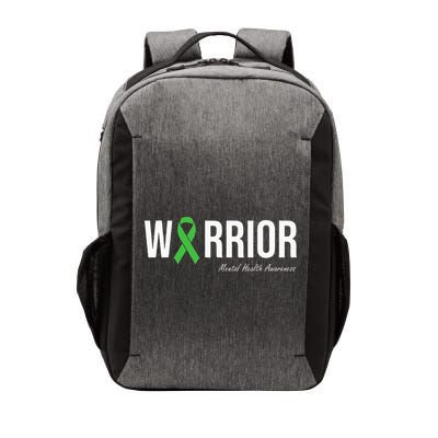 Mental Health Awareness Green Ribbon Vector Backpack