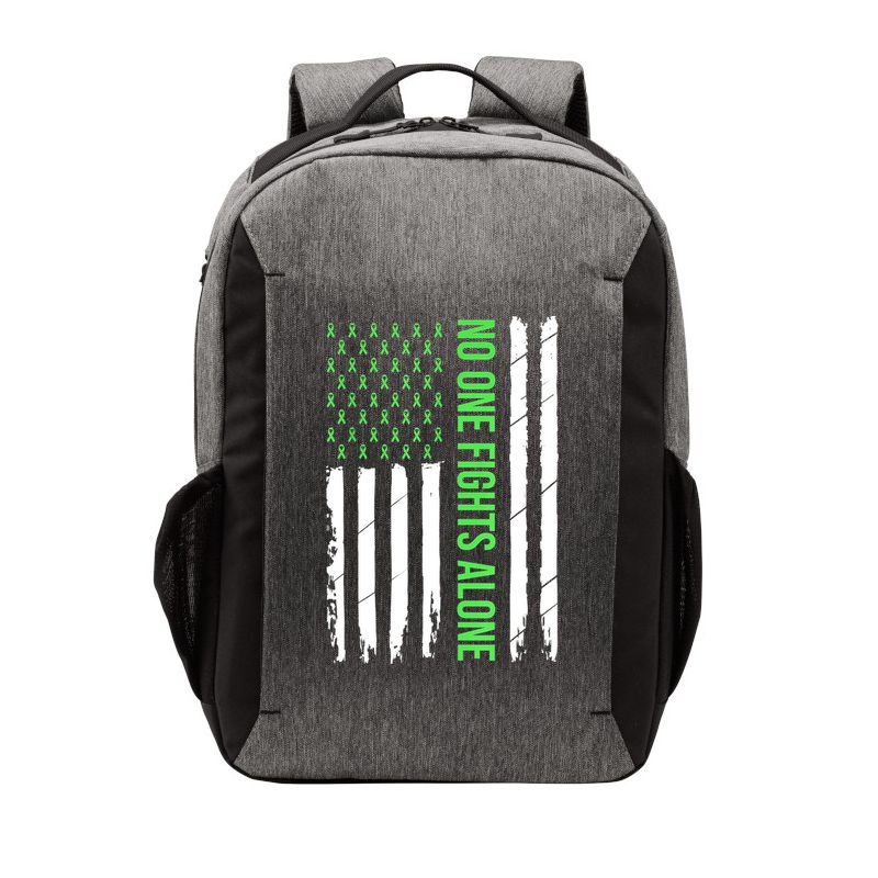 Mental Health Awareness Green Ribbon Vector Backpack