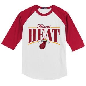 Miami Heat Arch Kids Colorblock Raglan Jersey