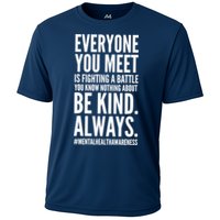Mental Health Awareness Month End The Stigma Positive Quote Cooling Performance Crew T-Shirt