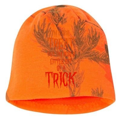 Mischievous Halloween A Real Treat But Also A Trick Kati - Camo Knit Beanie