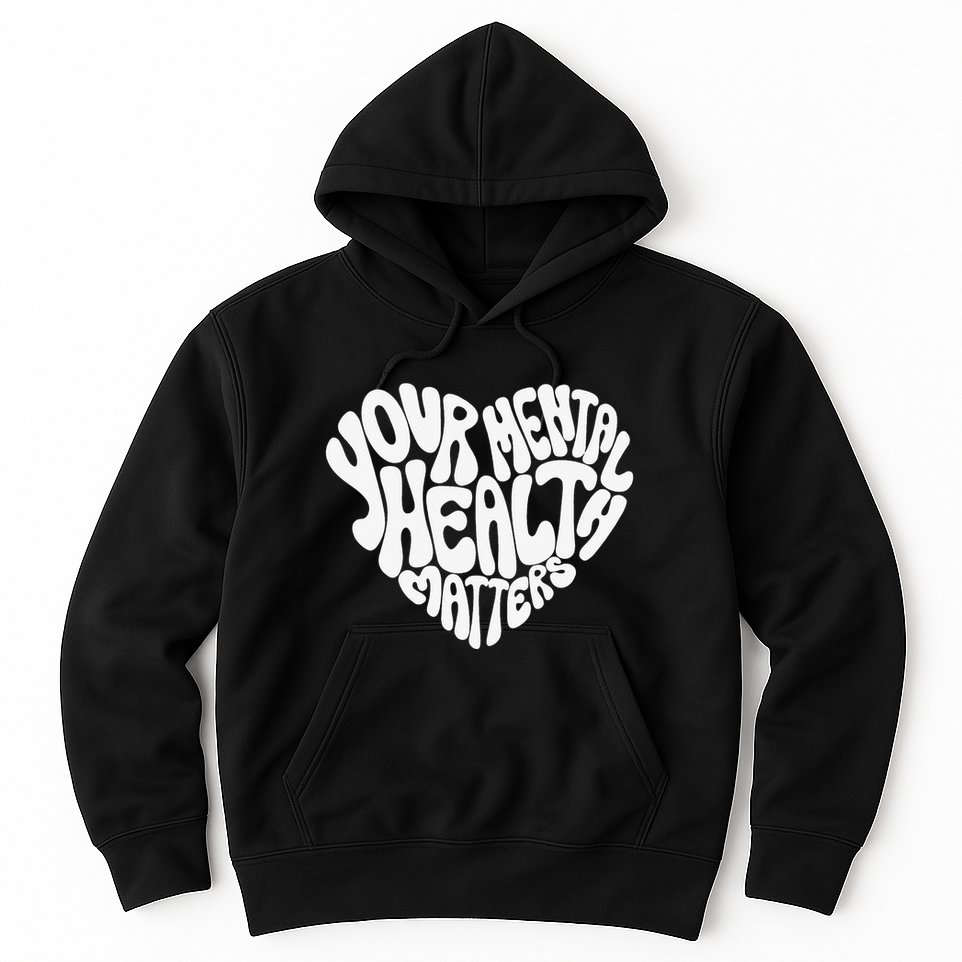 Mental Health Awareness Mindfulness Mental Wellness Hoodie