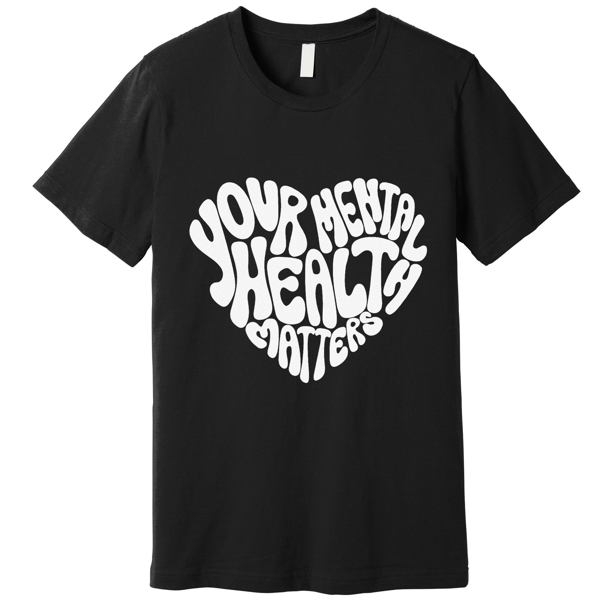 Mental Health Awareness Mindfulness Mental Wellness Premium T-Shirt