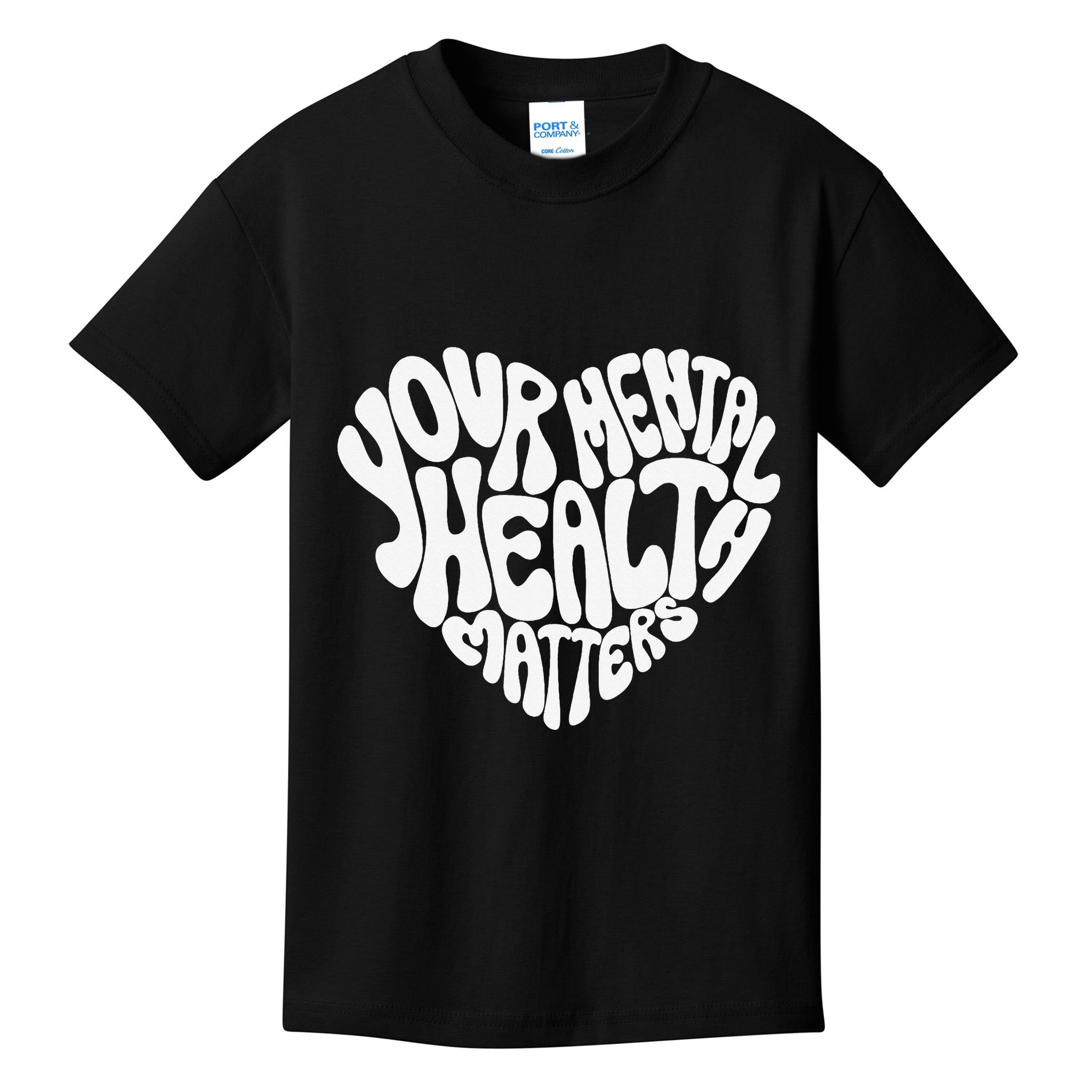 Mental Health Awareness Mindfulness Mental Wellness Kids T-Shirt