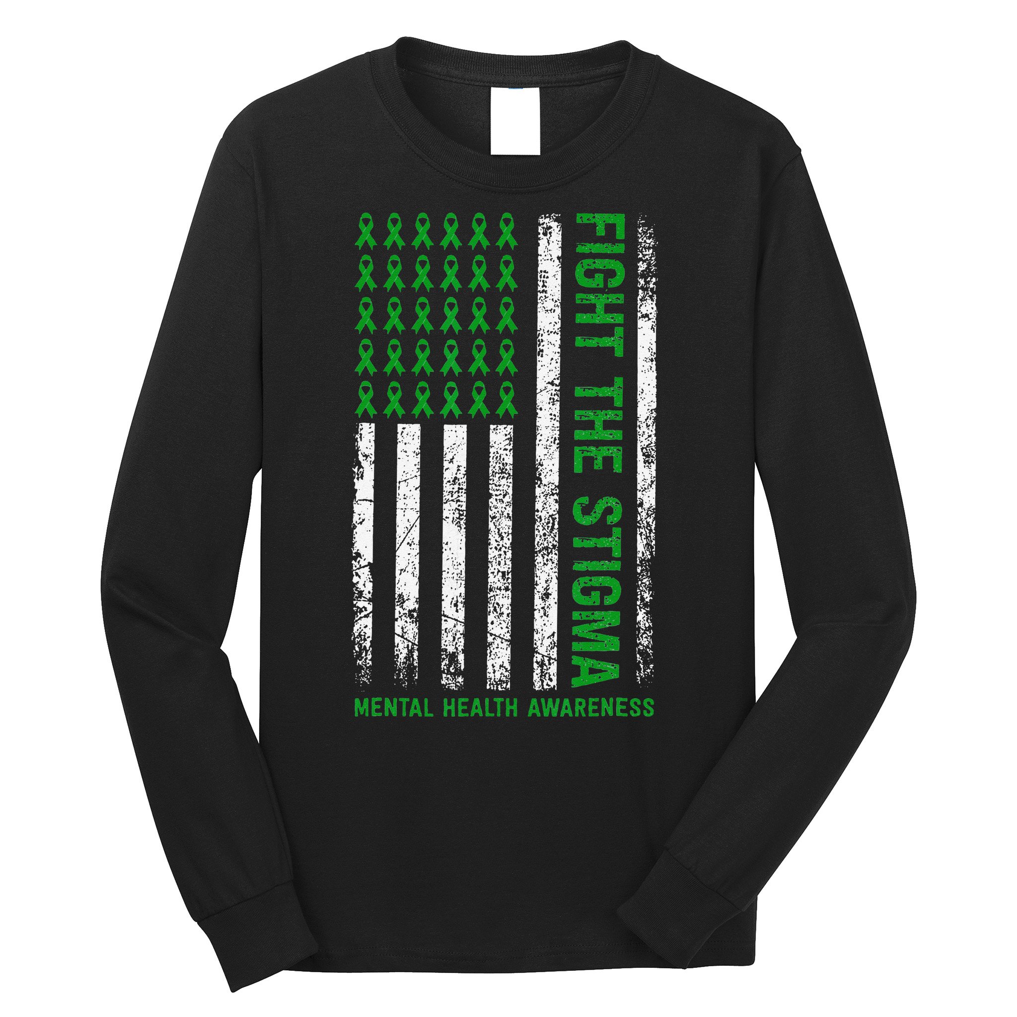 Mental Health Awareness Shirt Fight The Stigma Mental Health Long Sleeve Shirt